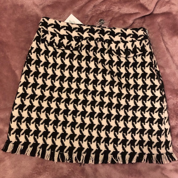 Houndstooth skirt - Picture 1 of 8